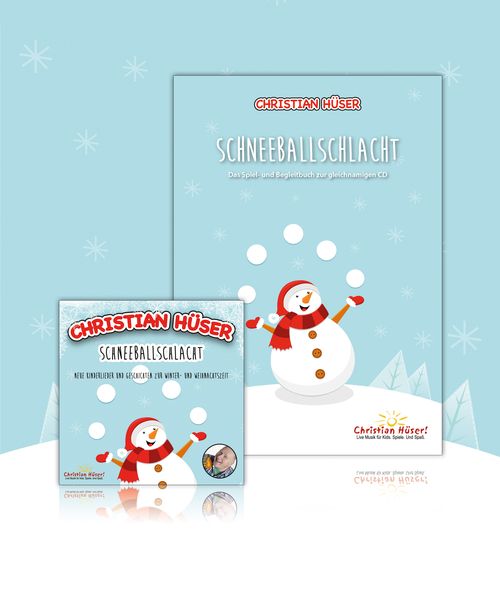 CD "Schneeballschlacht" + Begleitbuch (SET!)