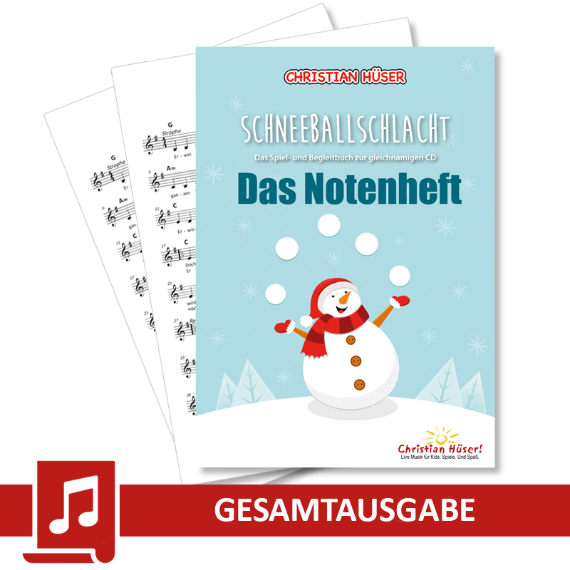 Alle Noten: Schneeballschlacht