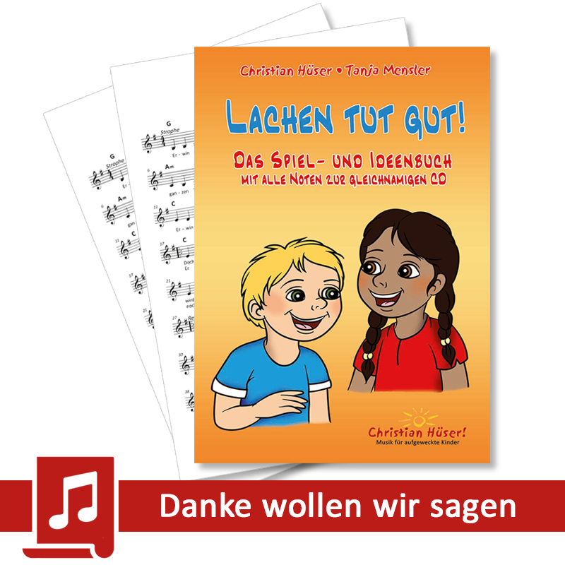 Noten: Danke wollen wir sagen