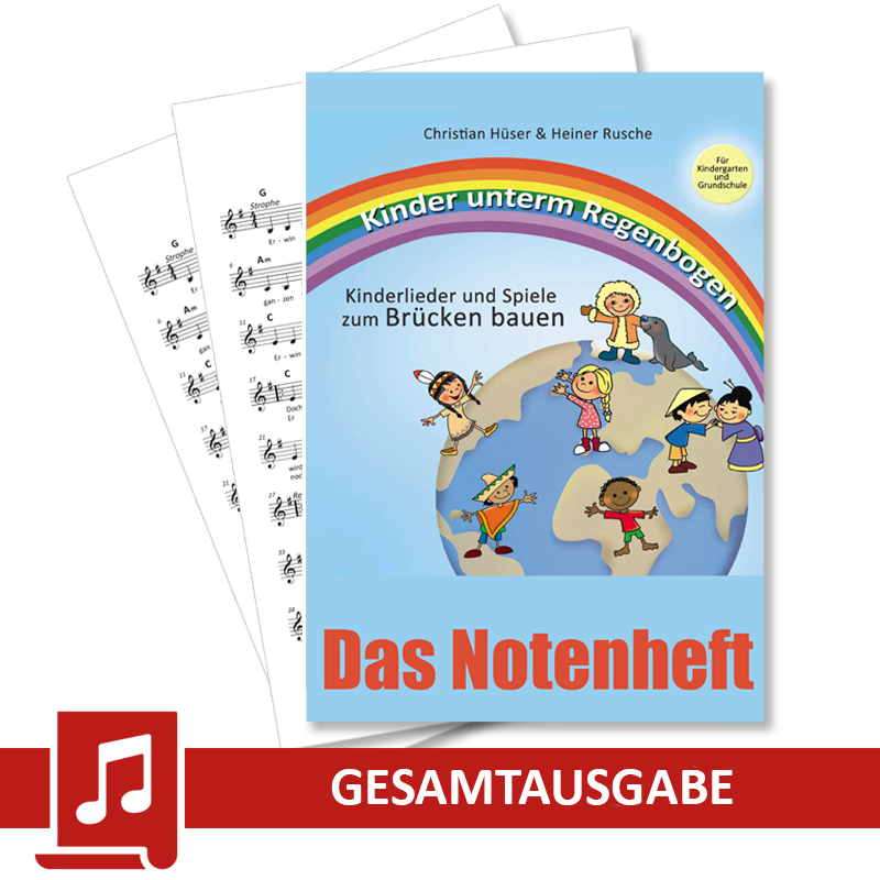 Alle Noten: Kinder unterm Regenbogen