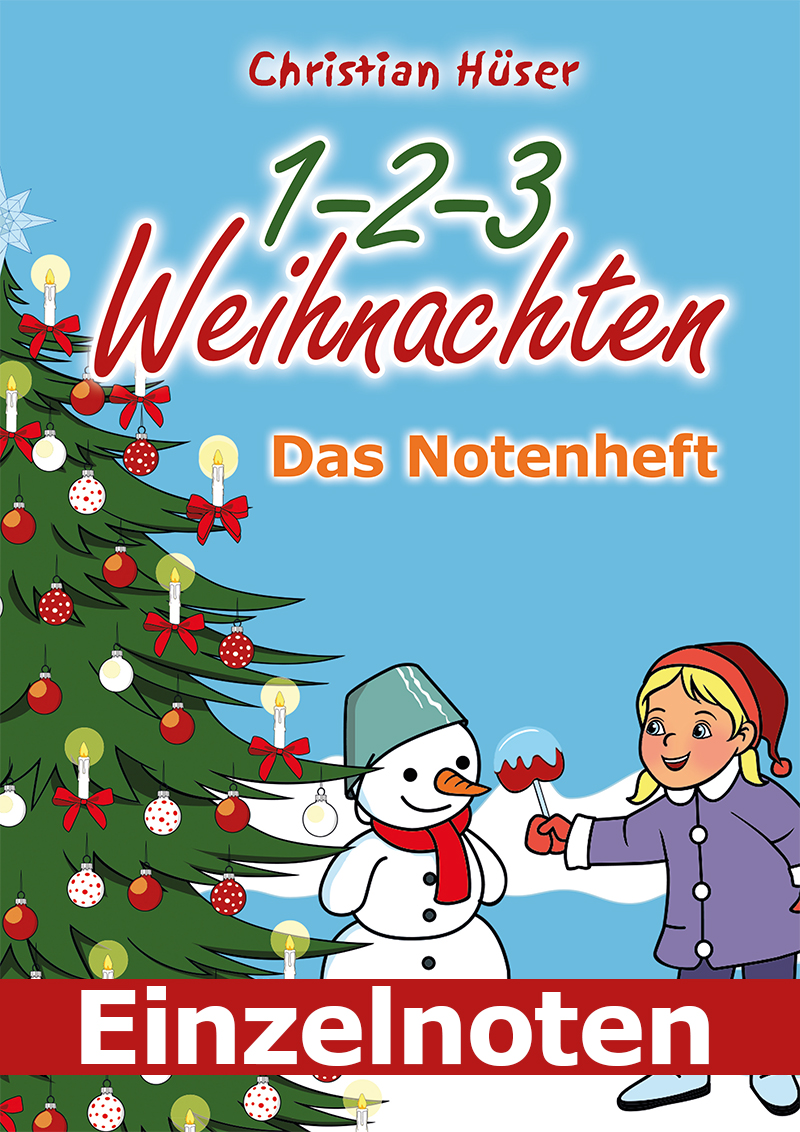 Noten: 1-2-3 Weihnachten